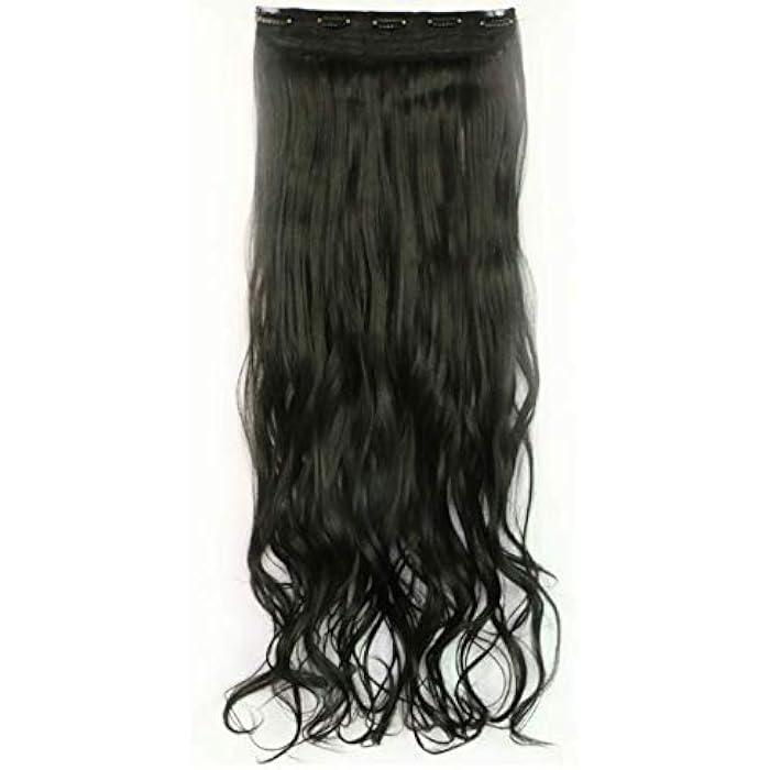 DILLARDS Curly Wig Clips 5Hair Extensions 70Cm - Image 1
